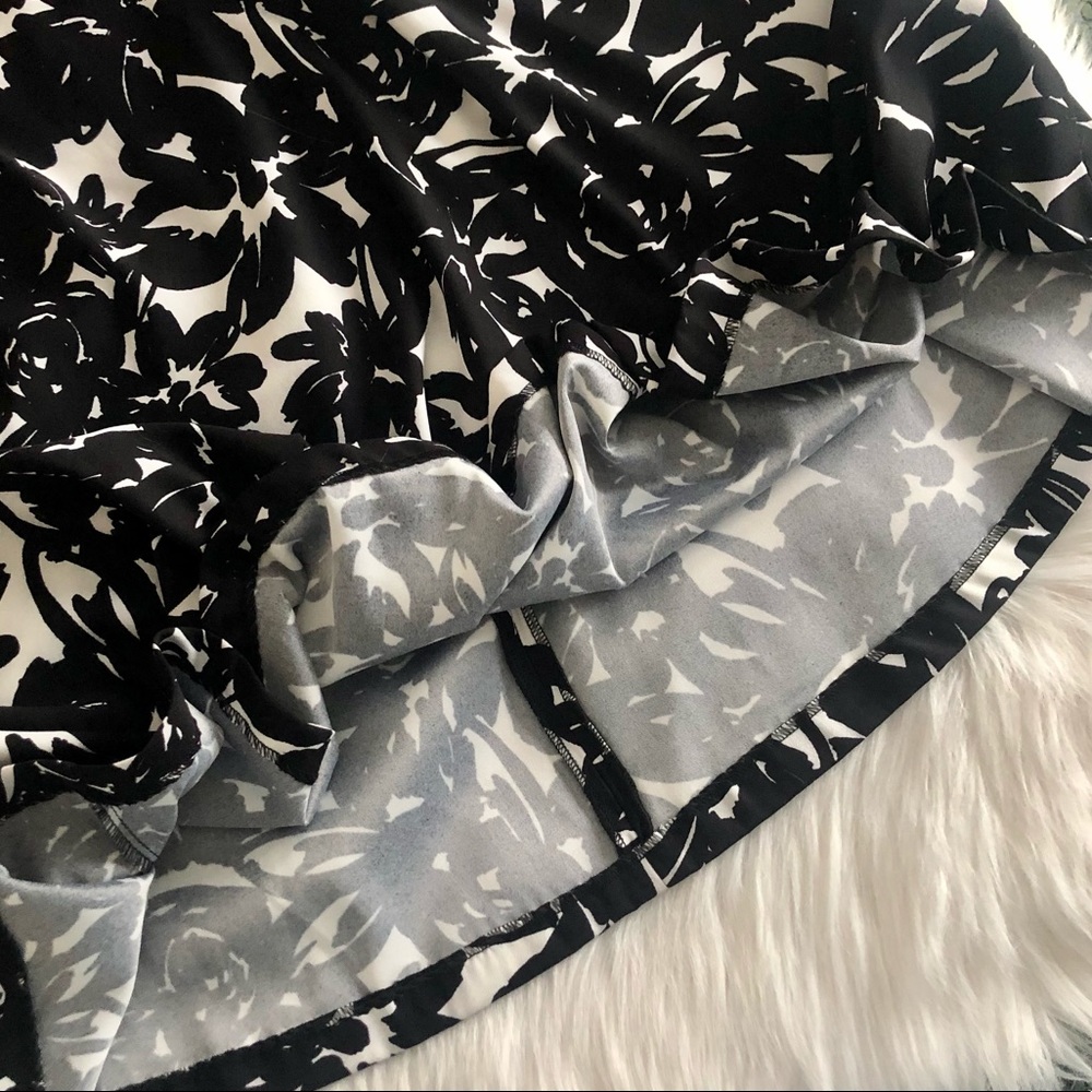 DRESS BARN Sleeveless Floral Fit & Flare Dress - Picture 10 of 16